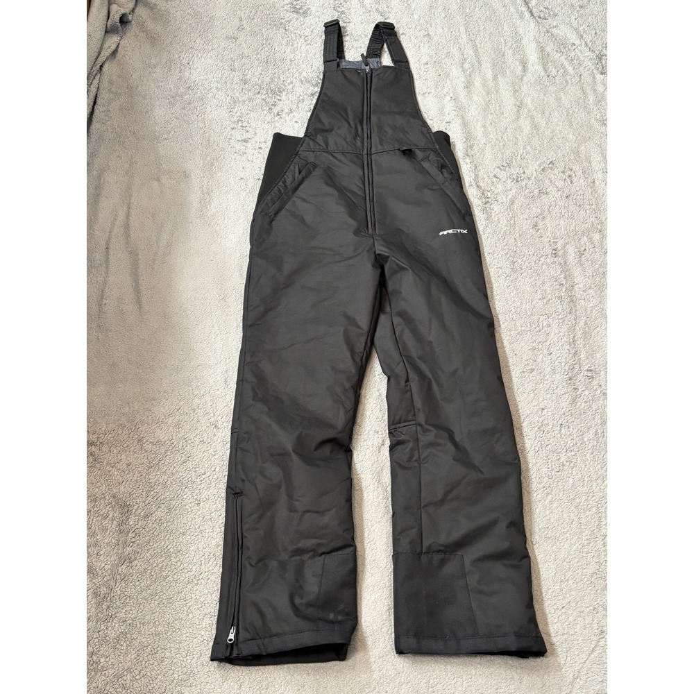 Arctix Mens Essential Insulated Bib Overalls Black Snow Ski Pants S Regular Fit